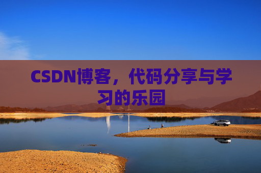 CSDN博客，代码分享与学习的乐园
